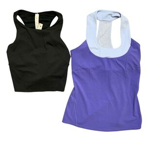 Lululemon Bundle size 2 tank top built in bra